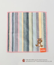 ミニタオル ストライプ ジェリー <TOM and JERRY トムとジェリー>