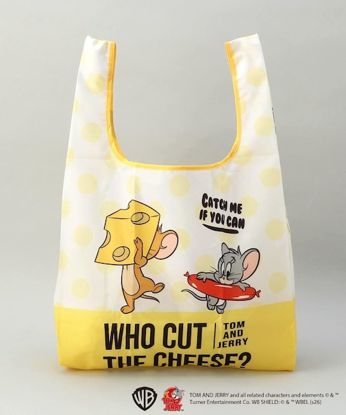 エコバッグM YE ＜TOM and JERRY トムとジェリー＞