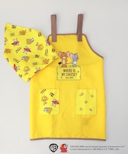 キッズエプロン YE ＜TOM and JERRY トムとジェリー＞