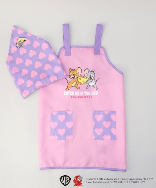 キッズエプロン PK ＜TOM and JERRY トムとジェリー＞