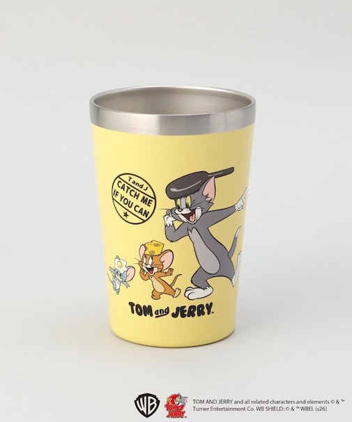 真空タンブラー YE ＜TOM and JERRY トムとジェリー＞