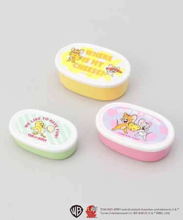 抗菌シール容器 3P ＜TOM and JERRY トムとジェリー＞