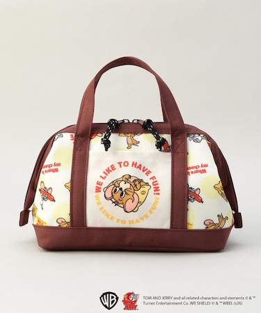 ワイヤー保冷ランチバッグ BR ＜TOM and JERRY トムとジェリー＞