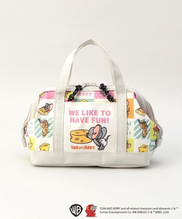 ワイヤー保冷ランチバッグ GY ＜TOM and JERRY トムとジェリー＞