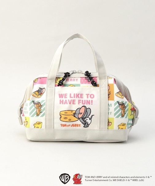 ワイヤー保冷ランチバッグ GY ＜TOM and JERRY トムとジェリー＞