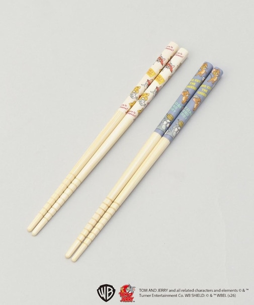 竹箸2P 18cm ＜TOM and JERRY トムとジェリー＞