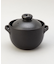 ごはん土鍋 2合炊き BK
