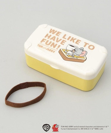 抗菌ランチ スマフォスタンド付 600ml タフィー ＜TOM and JERRY トムとジェリー＞