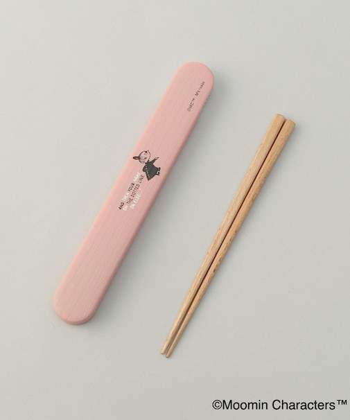 木目箸＆箸ケースリトルミイ ＜MOOMIN ムーミン＞