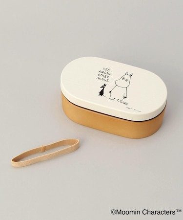 木目オーバル弁当箱ムーミン ＜MOOMIN ムーミン＞