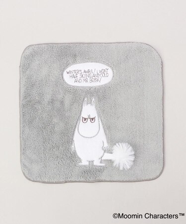 ムスッとフェイス ミニタオル ＜MOOMIN ムーミン＞