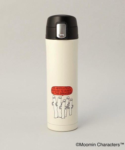 ワンプッシュボトル ニョロニョロWH ＜MOOMIN ムーミン＞