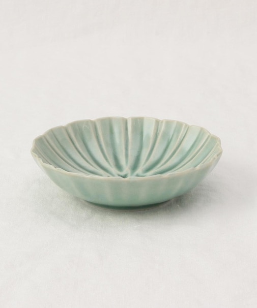色彩の器 小鉢 灰緑色