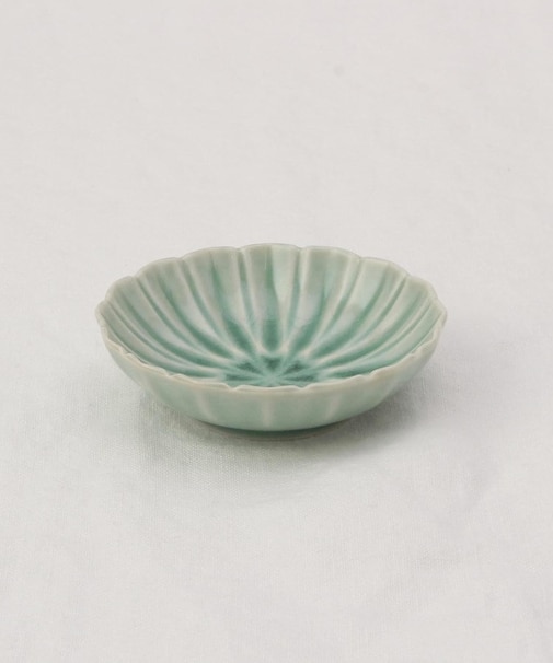 色彩の器 小付 灰緑色