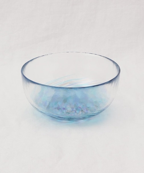 津軽びいどろ 六の色 小鉢 海