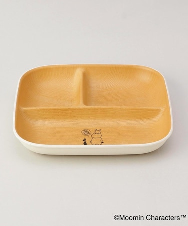木目スクエアワンプレートＬ ムーミン ＜MOOMIN ムーミン＞