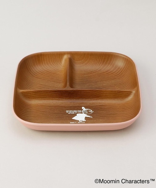木目スクエアワンプレートＬ リトルミイ ＜MOOMIN ムーミン＞