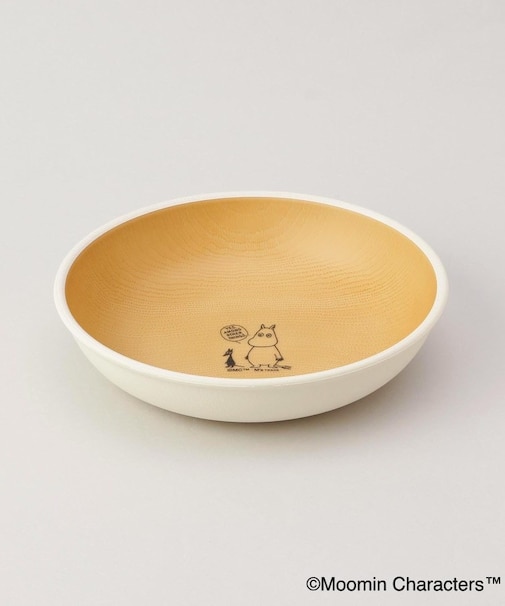 木目ラウンドプレートＭ ムーミン ＜MOOMIN ムーミン＞