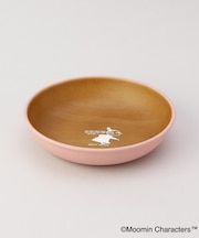 木目ラウンドプレートＭ リトルミイ ＜MOOMIN ムーミン＞