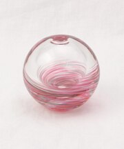 津軽びいどろ 六の色 一輪挿し 花