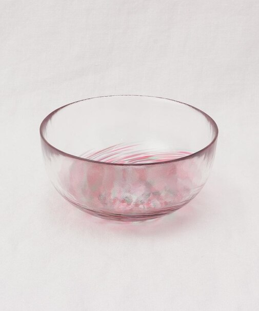 津軽びいどろ 六の色 小鉢 花