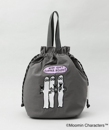 保冷巾着バッグ ニョロニョロ ＜MOOMIN ムーミン＞