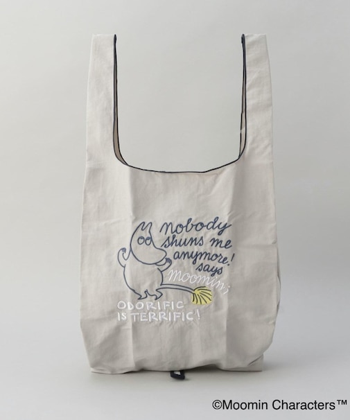 刺繍エコバッグ ムーミン ＜MOOMIN ムーミン＞