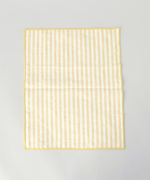 ブロックストライプ リネンコットン キッチンクロス S 30x40cm LM ＜212Kオリジナル ＞