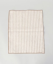 ブロックストライプ リネンコットン キッチンクロス S 30x40cm NT <212Kオリジナル >