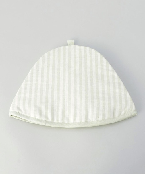 ブロックストライプ リネンコットン ティーコージー LGR <212Kオリジナル >