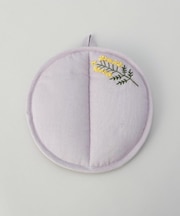 刺繍フラワー ミモザ ラウンドミトン LPU ＜212Kオリジナル ＞