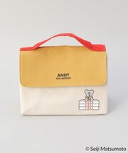 台形保冷ランチポーチ IV ＜ANDY THE MOUSE＞