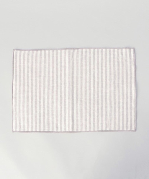 ブロックストライプ リネンコットン プレースマット LPU <212Kオリジナル >