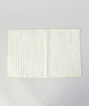 ブロックストライプ リネンコットン プレースマット LGR ＜212Kオリジナル ＞