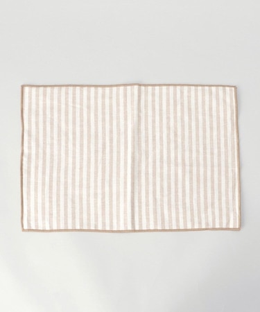 ブロックストライプ リネンコットン プレースマット NT ＜212Kオリジナル ＞