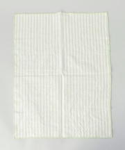 ブロックストライプ リネンコットン キッチンクロス L 45x60cm LGR ＜212Kオリジナル ＞