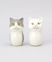キャットセラミック SPセット シロ&ハチワレ