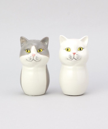 キャットセラミック SPセット シロ&ハチワレ