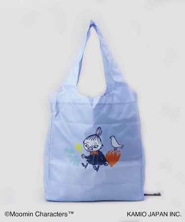 CCPMOワイド底板付エコバッグ LMF26 BL ＜MOOMIN ムーミン＞