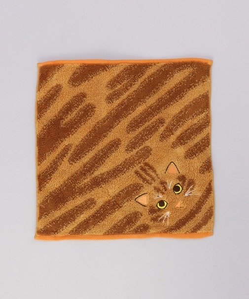 うちの子メイトはんかち 茶トラレッドタビー