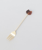 アクリルブロックネコマーブルフォークベッコウ