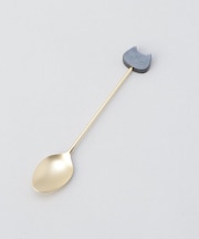 アクリルブロックネコマーブルスプーンクロ