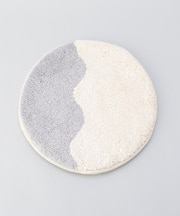 キャンパス タフトチェアパッド ウェーブ GY