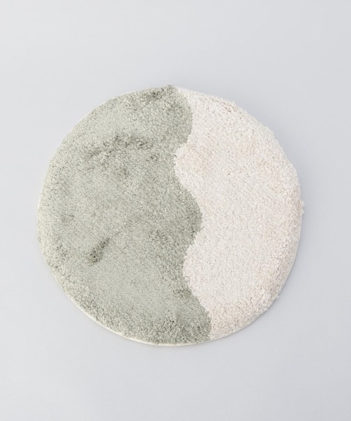 キャンパス タフトチェアパッド ウェーブ GR