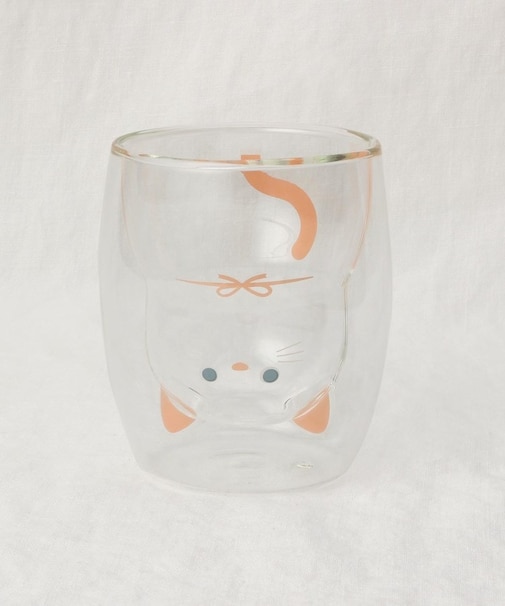 uca 耐熱ネコグラス シロ