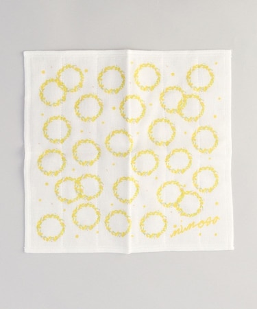 かや生地7重ふきん ミモザプチ