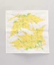 かや生地7重ふきん ミモザノワール