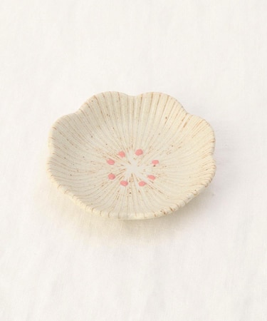 はなこまち 豆皿 白