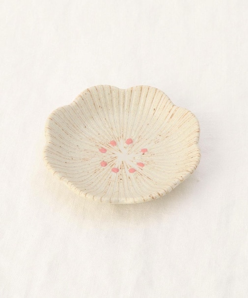 はなこまち 豆皿 白