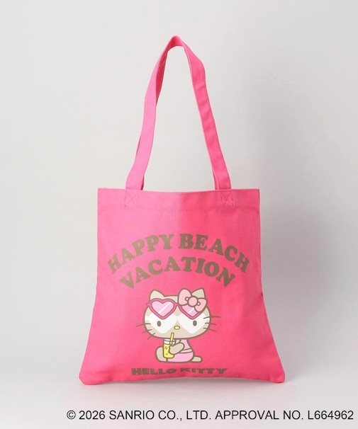 日焼けハローキティ A4トートバッグ PK